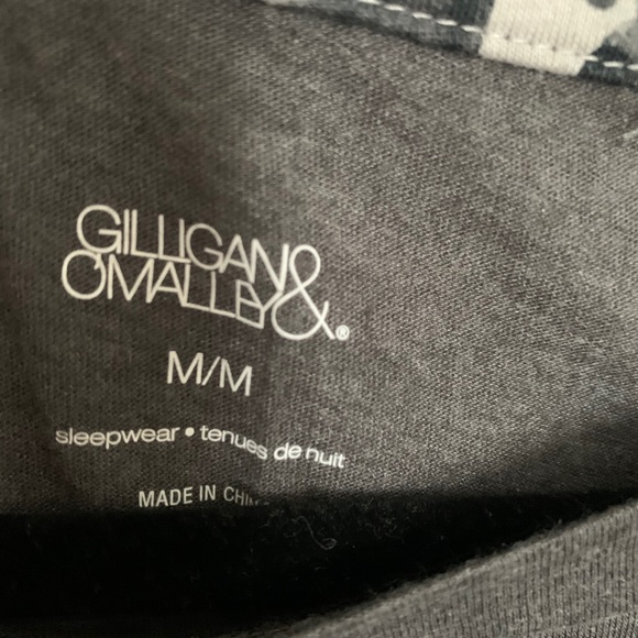 Grey Pajama Top - Picture 2 of 2